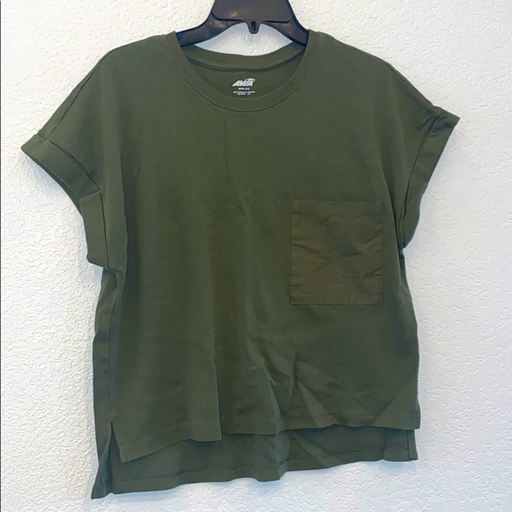 Olive green T-shirt